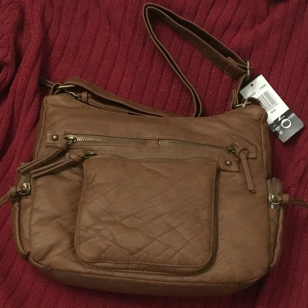 Brown Shoulder Crossbody Bag